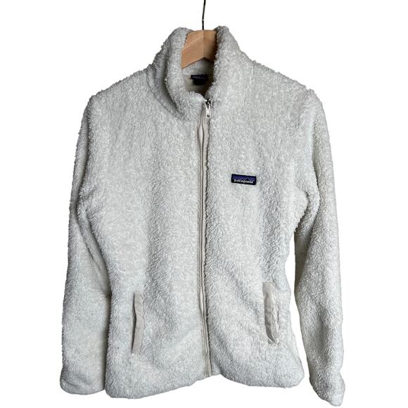 Patagonia Medium Polyester Fuzzy Fleece Zip Up Women's - Picture 1 of 7